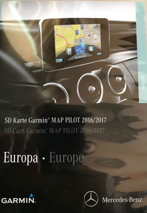 Card Mercedes C Classe V Classe GLC SD Original Navigatie Garmin Romania 2017 foto mare Card Mercedes C Classe V Classe GLC SD Original Navigatie Garmin Romania 2017 foto mare