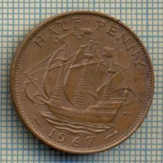 9721 MONEDA -MAREA BRITANIE -HALF PENNY -anul 1967 -starea care se vede