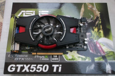 Asus GTX550TI 1gb ddr5/192 bits Gaming DX11 Hdmi Box foto