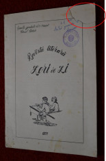 Revista literara Zori de zi - Scoala generala 5 Brasov - Cercul literar - 1971 foto