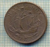 9716 MONEDA -MAREA BRITANIE -HALF PENNY -anul 1965 -starea care se vede, Europa