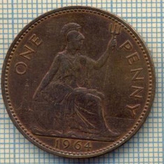 9693 MONEDA -MAREA BRITANIE -ONE PENNY -anul 1964-starea care se vede