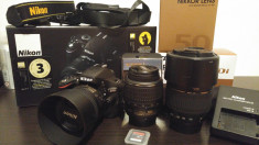 Nikon D5100 cu obiective si accesorii foto