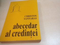 CHRISTOS YANNARAS, ABECEDAR AL CREDINTEI. INTRODUCERE IN TEOLOGIA ORTODOXA foto