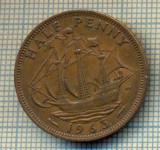 9710 MONEDA -MAREA BRITANIE -HALF PENNY -anul 1963 -starea care se vede, Europa