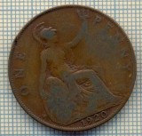 9694 MONEDA -MAREA BRITANIE -ONE PENNY -anul 1920-starea care se vede