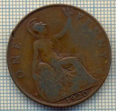 9694 MONEDA -MAREA BRITANIE -ONE PENNY -anul 1920-starea care se vede