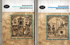 Decameronul de Giovanni Boccaccio (2 vol.) foto