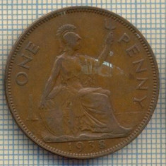 9690 MONEDA -MAREA BRITANIE -ONE PENNY -anul 1938-starea care se vede