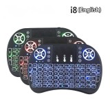 Mini tastatura Wireless Keyboard Mouse Combo luminata, Fara fir, USB