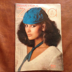 revista de moda limba Ceha / Cehoslovacia - Prakticka Zena nr 8 / 1981 - 32 pag foto