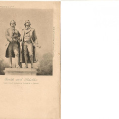 Schiller si Goethe - lot 3 carti postale vechi ( G. Heuer & Kirmse - Germania )