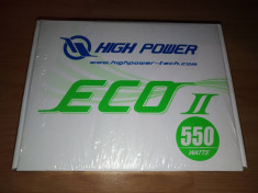 Sursa Sirtec - High Power Eco II 550W noua, sigilata foto