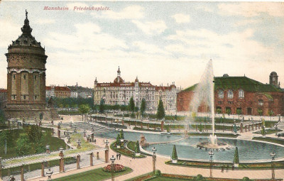 Germania - Mannheim - lot 5 carti postale vechi foto