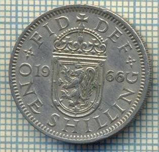 9759 MONEDA -MAREA BRITANIE - ONE SHILLING -anul 1966 -starea care se vede