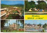 CPI (B8257) CARTE POSTALA - ORADEA. BAILE 1 MAI, Circulata, Fotografie