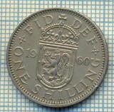 9753 MONEDA -MAREA BRITANIE - ONE SHILLING - anul 1960 -starea care se vede
