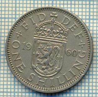 9753 MONEDA -MAREA BRITANIE - ONE SHILLING - anul 1960 -starea care se vede