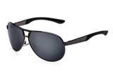 Ochelari Soare Barbatesti Fashion - Aviator Model, Polarizati - Gri