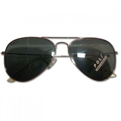 Ochelari soare Poli Aviator silver/green foto