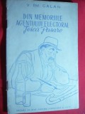 V.Em.Galan - Din memoriile agentului electoral Teica Pasare - Ed.II 1952