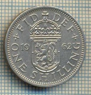 9751 MONEDA -MAREA BRITANIE - ONE SHILLING -anul 1962 -starea care se vede