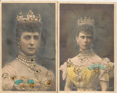 Anglia - Queen Alexandra - lot 2 carti postale vechi foto