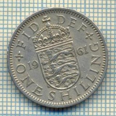 9755 MONEDA -MAREA BRITANIE - ONE SHILLING -anul 1961 -starea care se vede