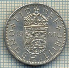 9749 MONEDA -MAREA BRITANIE - ONE SHILLING -anul 1960 -starea care se vede