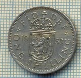 9752 MONEDA -MAREA BRITANIE - ONE SHILLING -anul 1953 -starea care se vede