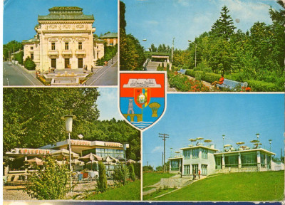 CPI (B8265) CARTE POSTALA - CARACAL, BALS, SLATINA, CORABIA, JUD. OLT foto