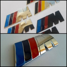 Emblema/sigla/sticker BMW ///M metal caroserie/interior foto