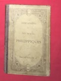 Les quatre Philippiques / Demosthene text grec comentat