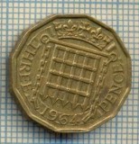 9784 MONEDA -MAREA BRITANIE - THREE PENCE -anul 1964 -starea care se vede, Europa