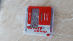 Sram PC1110 11vit. 114L lant bicicleta + connector link foto