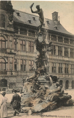 Belgia - Anvers - lot 10 carti postale vechi foto