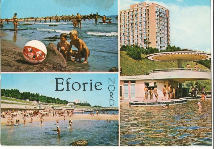 Cpi B8270 Carte Postala Eforie Nord Plaja Steaua De Mare