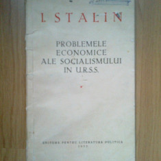 d5 Problemele Economice Ale Socialismului In Urss - I Stalin