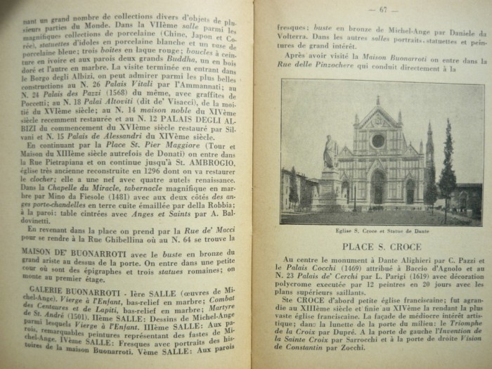 Comment visiter Florence et ses environs - 1937