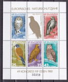 Bulgaria 1980 fauna pasari MI bl.105 MNH w41 cota Michel=60