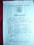 Adreverinta- Diploma de Absolvire program Relatii Economice Internationale 1973