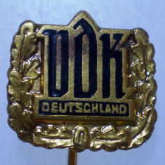 I.064 INSIGNA GERMANIA STICKPIN VDK DEUTSCHLAND h40mm email