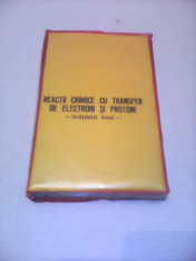 DIAPOZITIVE REACTII CHIMICE CU TRANSFER DE ELECTRONI SI PROTONI 1987 foto