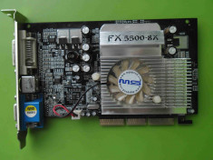 Placa Video NVidia GeForce FX5500 256MB 128biti AGP foto