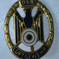 I.122 STICKPIN GERMANIA TIR PUSCA DSB LUFTGEWEHR Deutscher Schützenbund