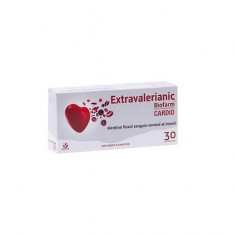 Extravalerianic Cardio, 30 capsule, Biofarm foto