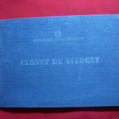 Carnet de Student la Universitatea VI Lenin 1963