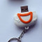 Breloc memorie USB 8GB Millidge Orange