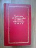 w2 Materiale Ale Congresului Al Xxi Lea Extraordinar Al P.C.U.S.