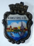 I.104 INSIGNA GERMANIA KONSTANZ BODENSEE h20mm email, Europa